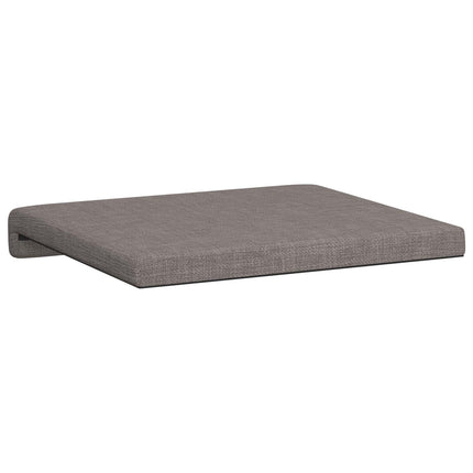 Bænkpude 4 stk. Stof Gråbrun Dybde 35 cm