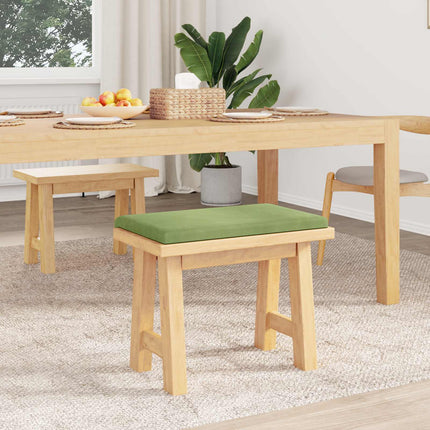 Bænkpude Velour (V) Lys grøn Dybde 35 cm