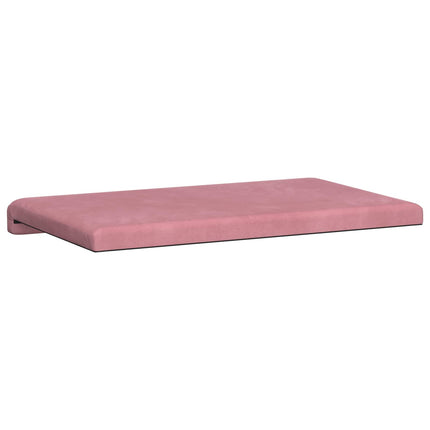 Bænkpude Velour (V) Lyserød Dybde 35 cm