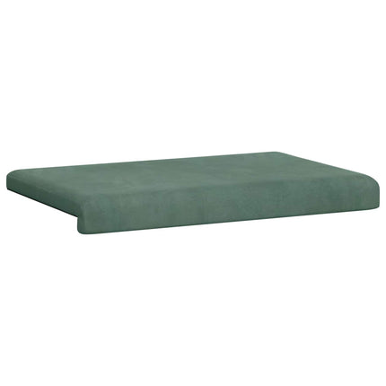 Bænkpude Velour (V) Havgrøn Dybde 35 cm