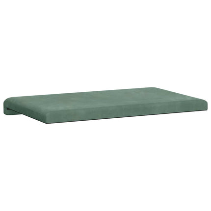 Bænkpude Velour (V) Havgrøn Dybde 35 cm