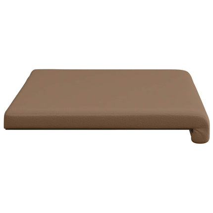 Bænkpude Kunstlæder Cappuccino Dybde 35 cm