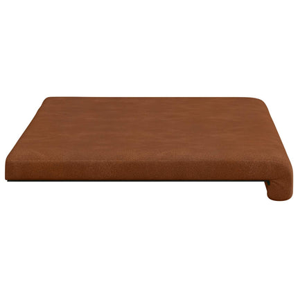 Bænkpude Kunstlæder Brun Dybde 35 cm