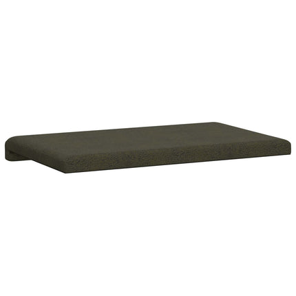 Bænkpude Faux suedestof Army Grøn Dybde 35 cm