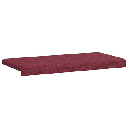 Bænkpude Stof Vinrød Dybde 35 cm