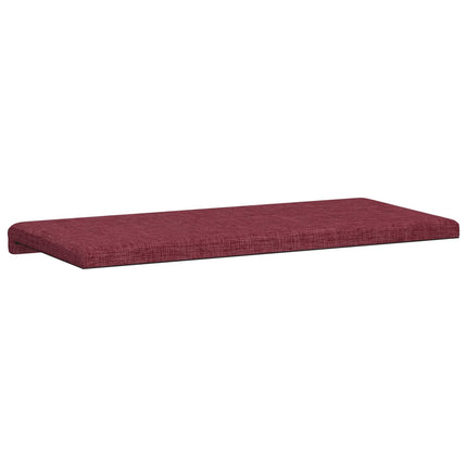 Bænkpude Stof Vinrød Dybde 35 cm