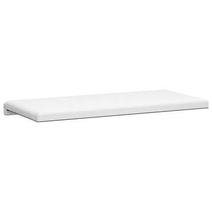 Bænkpude Stof Hvid Dybde 35 cm