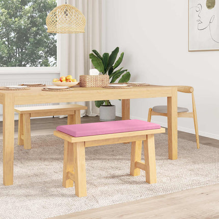 Bænkpude Stof Lyserød Dybde 35 cm