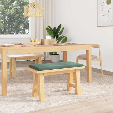 Bænkpude Velour (V) Havgrøn Dybde 35 cm