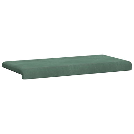 Bænkpude Velour (V) Havgrøn Dybde 35 cm