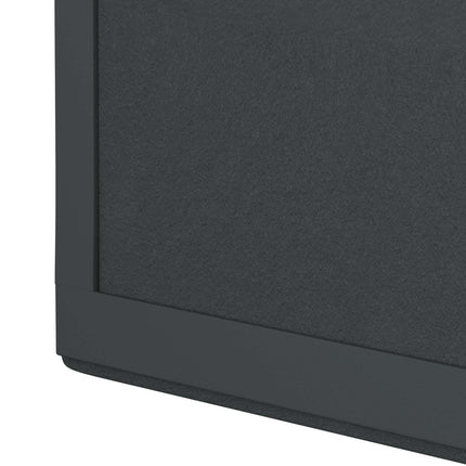 Bænkpude Microfiber Cremefarvet Dybde 35 cm