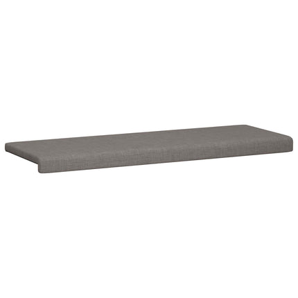 Bænkpude Stof Gråbrun Dybde 35 cm
