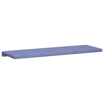 Bænkpude Stof Jeans blå Dybde 35 cm
