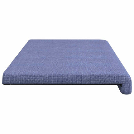 Bænkpude Stof Jeans blå Dybde 35 cm