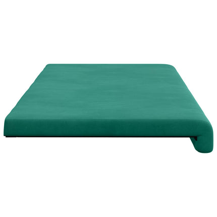 Bænkpude Velour (V) Turkis Dybde 35 cm