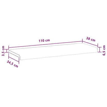 Bænkpude Velour (V) Turkis Dybde 35 cm