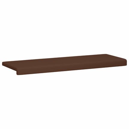 Bænkpude Kunstlæder Brun Dybde 35 cm