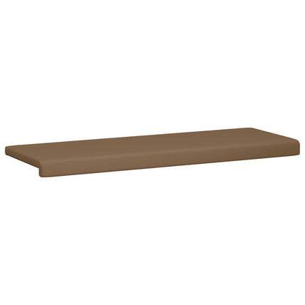 Bænkpude Kunstlæder Cappuccino Dybde 35 cm