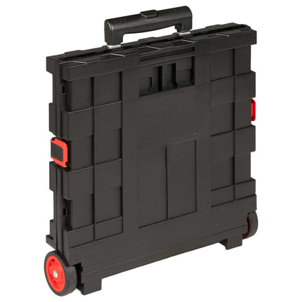 Vogn Sort og rød 35 x 39 x 92 cm PP og Elastomer