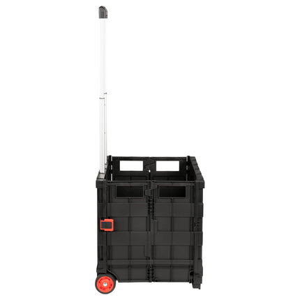 Vogn Sort og rød 35 x 39 x 92 cm PP og Elastomer