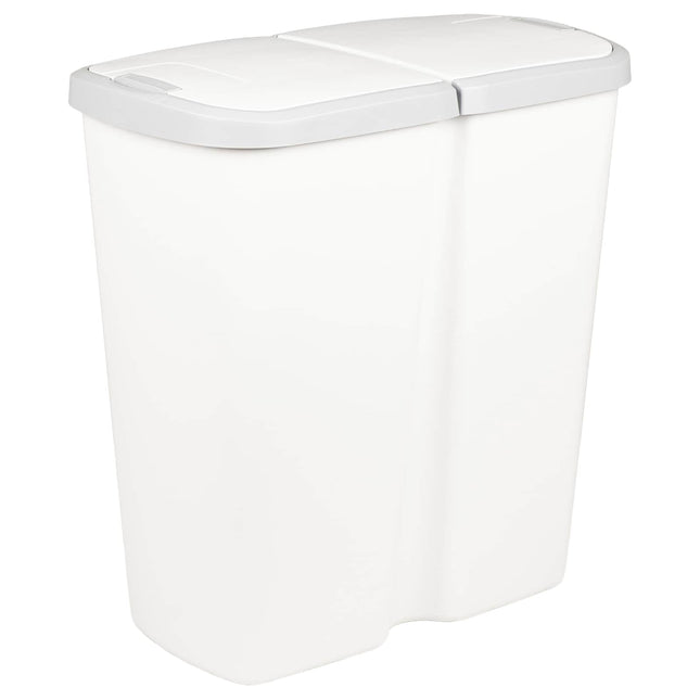 Affaldsspand Hvid 48,5 x 28 x 51 cm PP