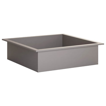 Bålplade ring Rusten 90 x 90 x 25 cm Cortenstål