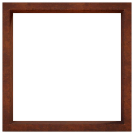 Bålplade ring Rusten 80 x 80 x 25 cm Cortenstål