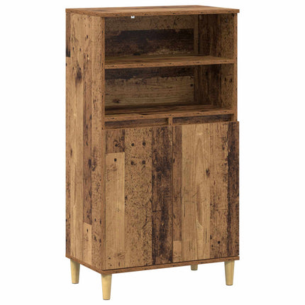 Highboard Gammelt træ 60 x 36 x 110 cm Konstrueret træ