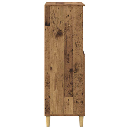 Highboard Gammelt træ 60 x 36 x 110 cm Konstrueret træ