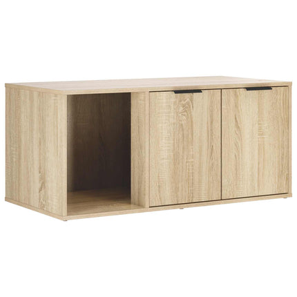 Kattebur møbel Sonoma-eg 100 x 49 x 45 cm Konstrueret træ