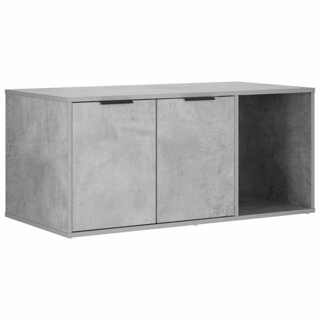 Kattebur møbel Betongrå 100 x 49 x 45 cm Konstrueret træ