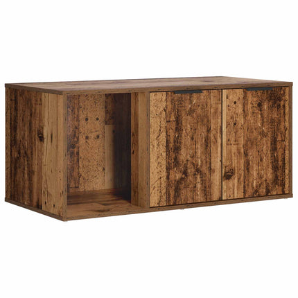 Kattebur møbel Gammelt træ 100 x 49 x 45 cm Konstrueret træ