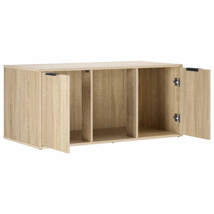 Kattebur møbel Sonoma-eg 100 x 49 x 45 cm Konstrueret træ
