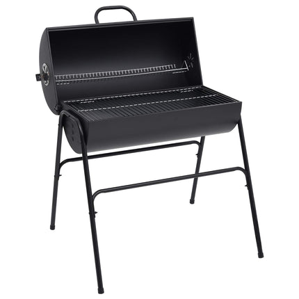 Udendørs grill 3 stk. 80 x 73 x 90 cm Metal Sort