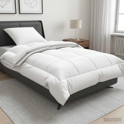 Dyne- og puddesæt 2 stk. 137x200 cm 4 årstider 200+300 GSM Uld