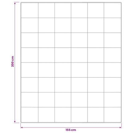 Dyne- og puddesæt 2 stk. 155x200 cm 4 årstider 200+300 GSM Uld