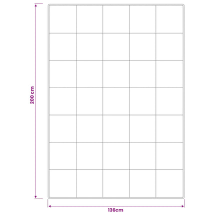 90% gåsedun dyne sæt FULDA 2 pcs 137 x 200 cm Sommer 100 GSM