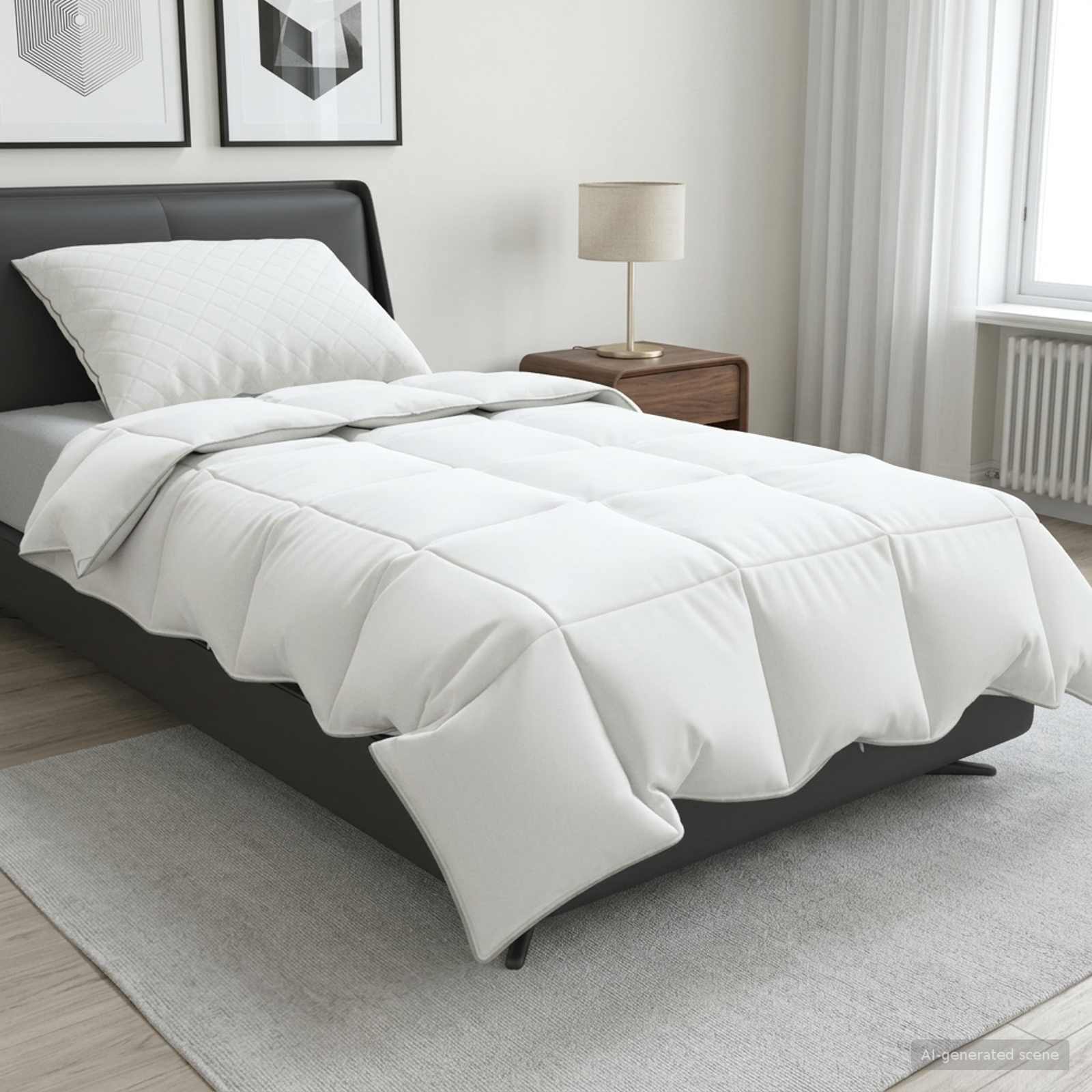 90% gsedun dyne st FULDA 2 stk. 140 x 200 cm Sommer 100 GSM
