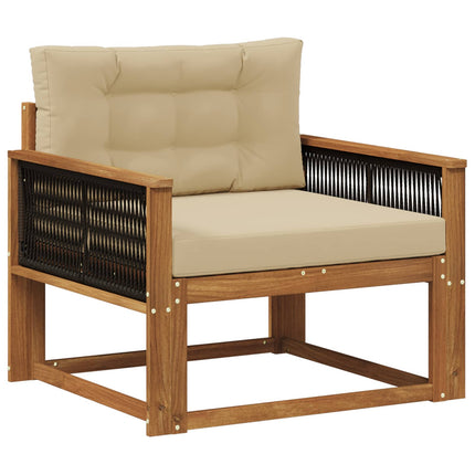 Udendørs Mellem Sofa Naturfarvet