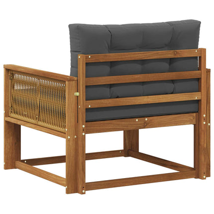 Udendørs Mellem Sofa Naturfarvet