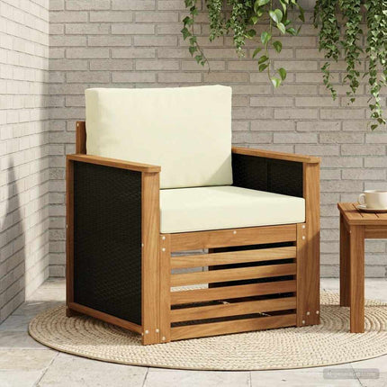 Udendørs Mellem Sofa Naturfarvet