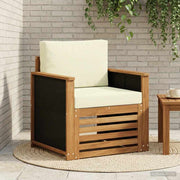 Udendørs Mellem Sofa Naturfarvet