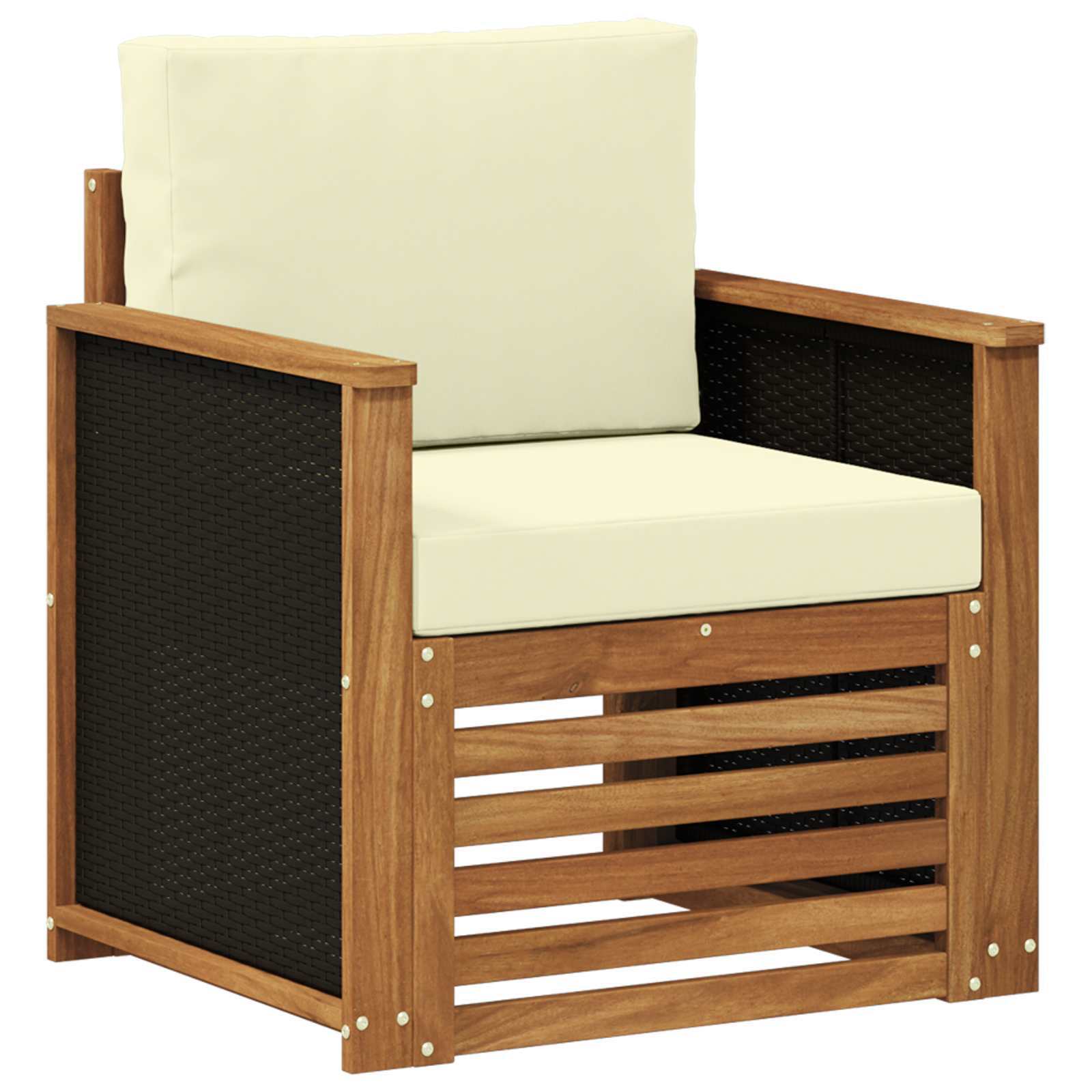 Udendørs Mellem Sofa Naturfarvet