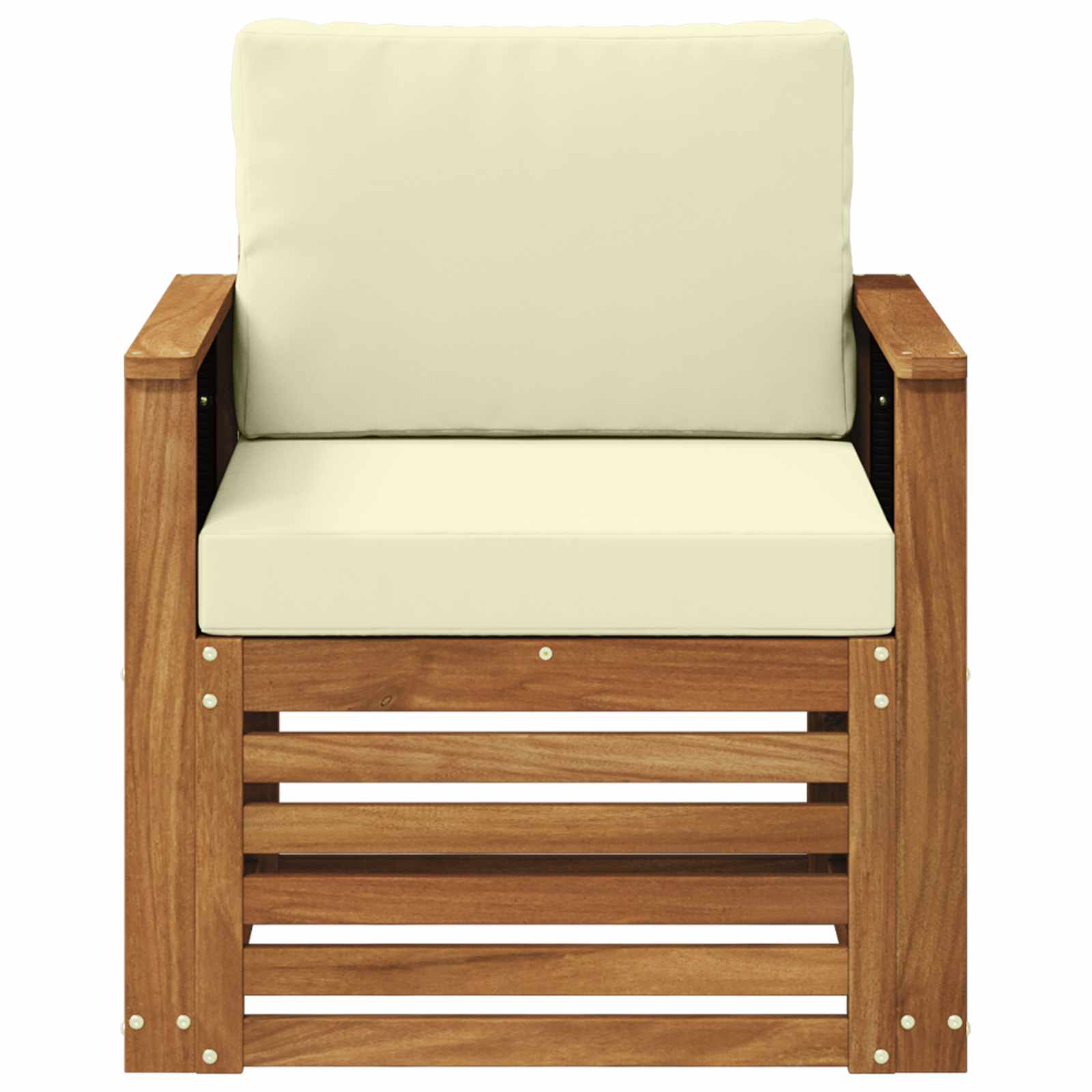 Udendørs Mellem Sofa Naturfarvet