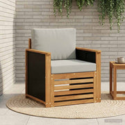 Udendørs Mellem Sofa Naturfarvet