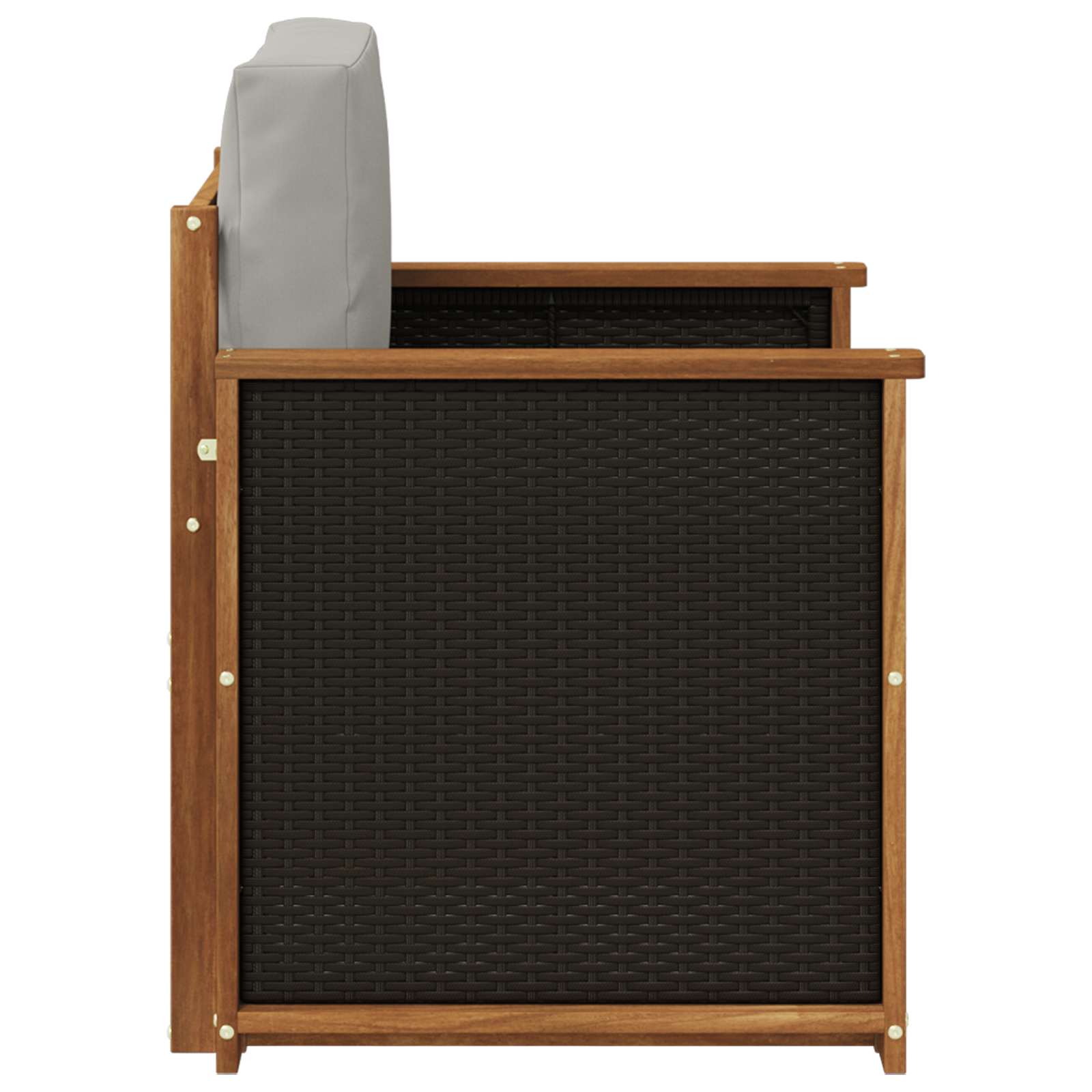 Udendørs Mellem Sofa Naturfarvet