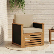 Udendørs Mellem Sofa Naturfarvet