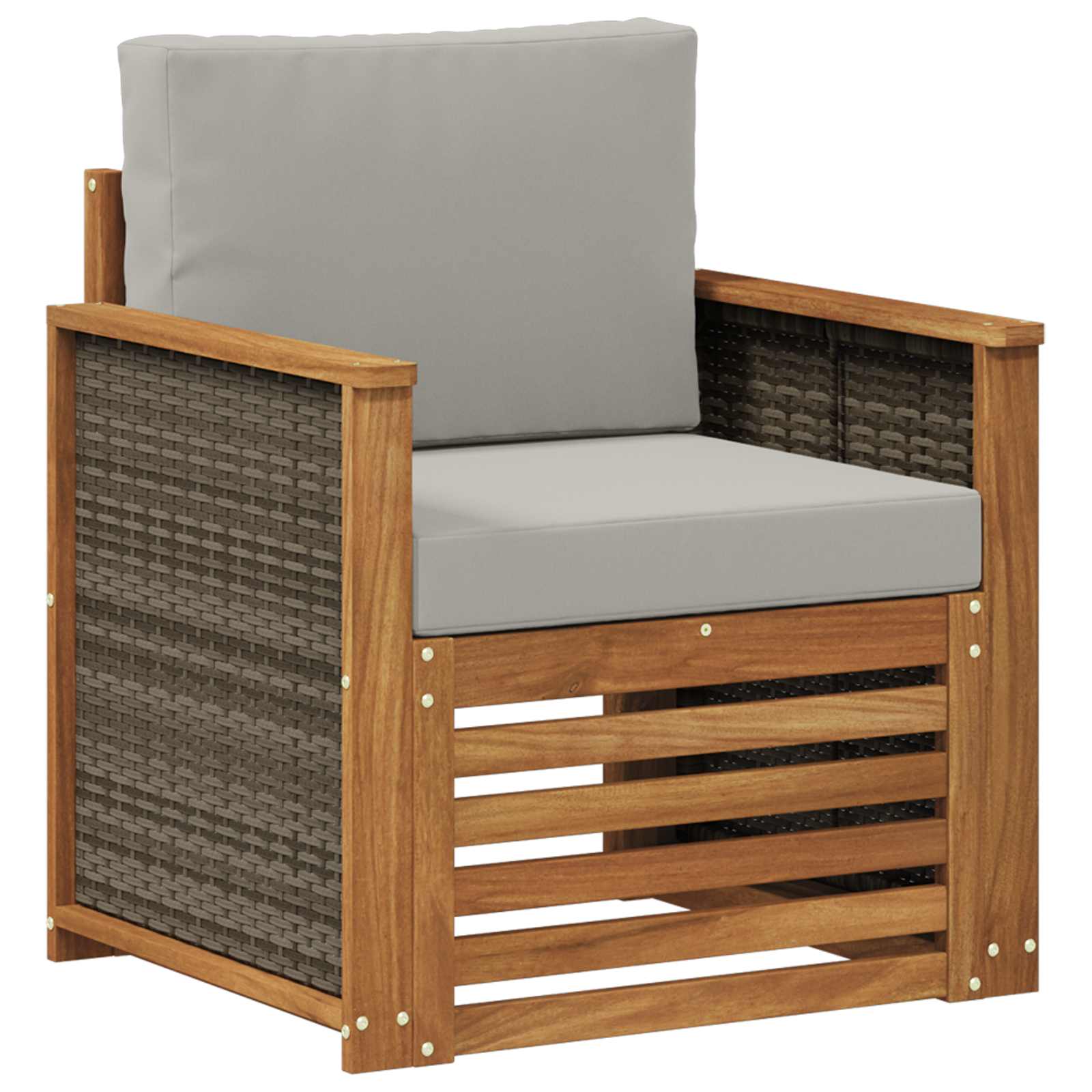 Udendørs Mellem Sofa Naturfarvet