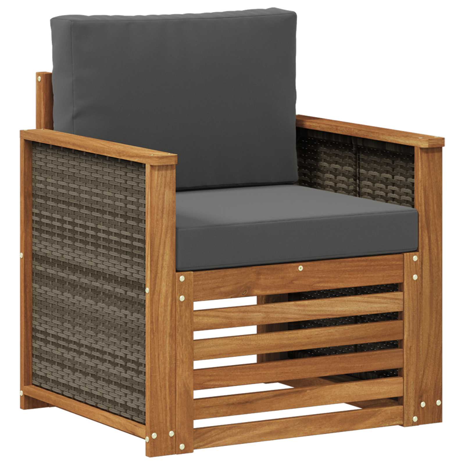 Udendørs Mellem Sofa Naturfarvet