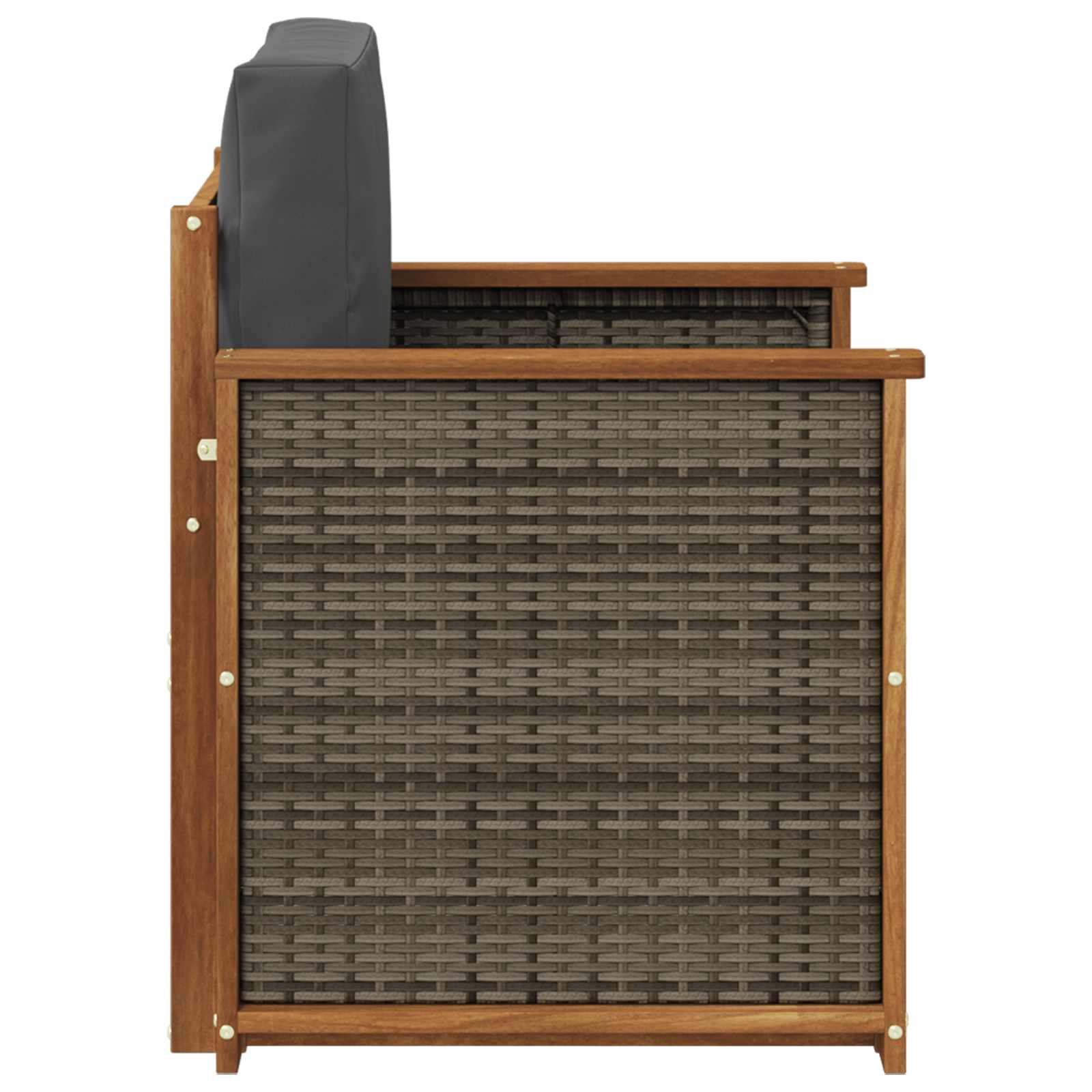 Udendørs Mellem Sofa Naturfarvet